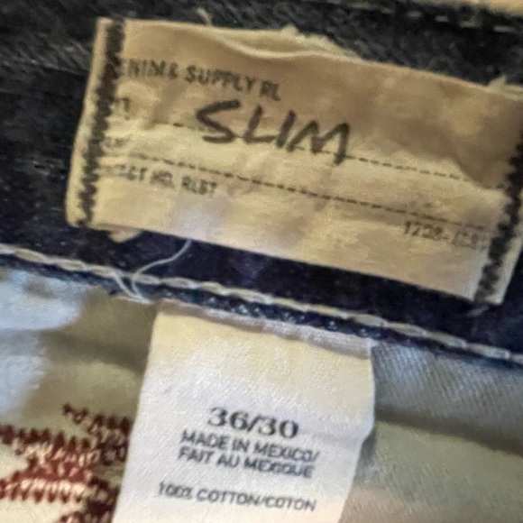 🌵DENIM&SUPPLY🌵SOUTHWESTERN EMBROIDERED JEANS - Picture 5 of 12